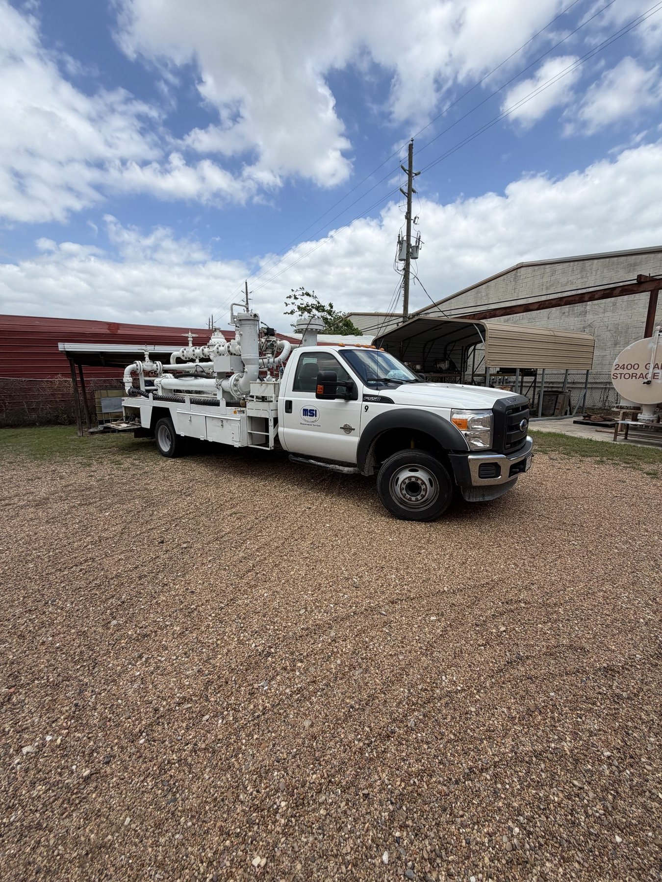 MSI fleet in the yard — present day